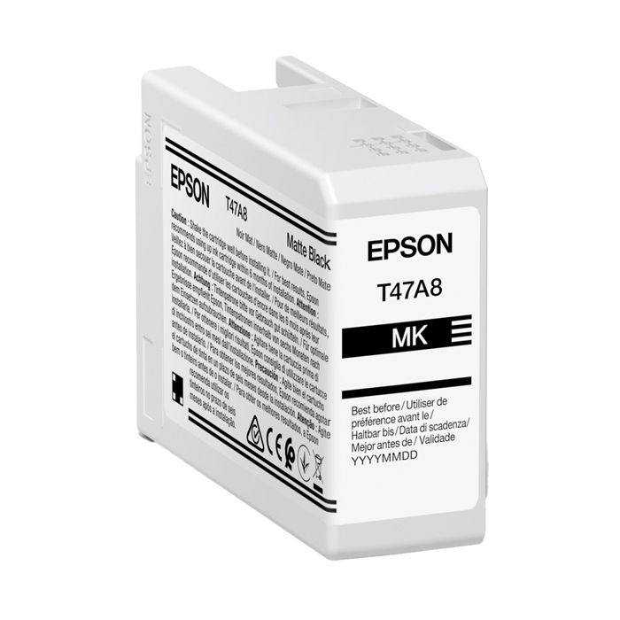 EPSON SINGLEPACK MATTE BLACK T47A8 50 ML main product photo
