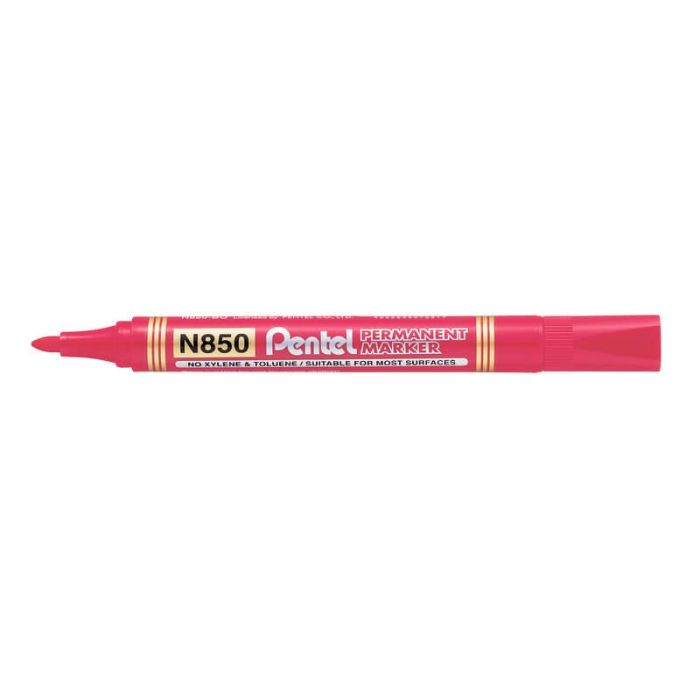 Marcatore permanente Pentel N850 punta conica 4.5 mm rosso N850-BE main product photo