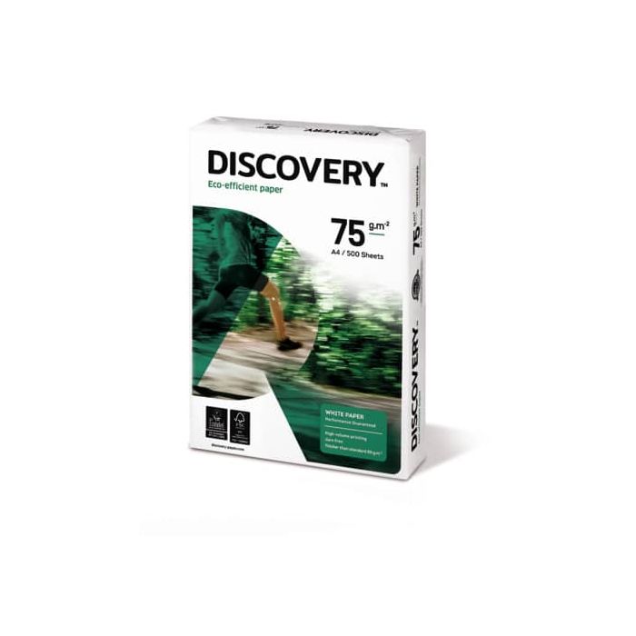 Carta per fotocopie A4 Discovery 75 g/m² Risma da 500 fogli - NDI0750212 main product photo