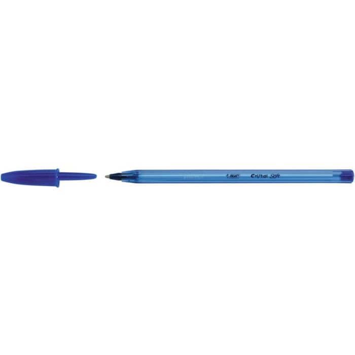 Penna a sfera BIC Cristal Soft M 1,2 mm blu 951434 main product photo