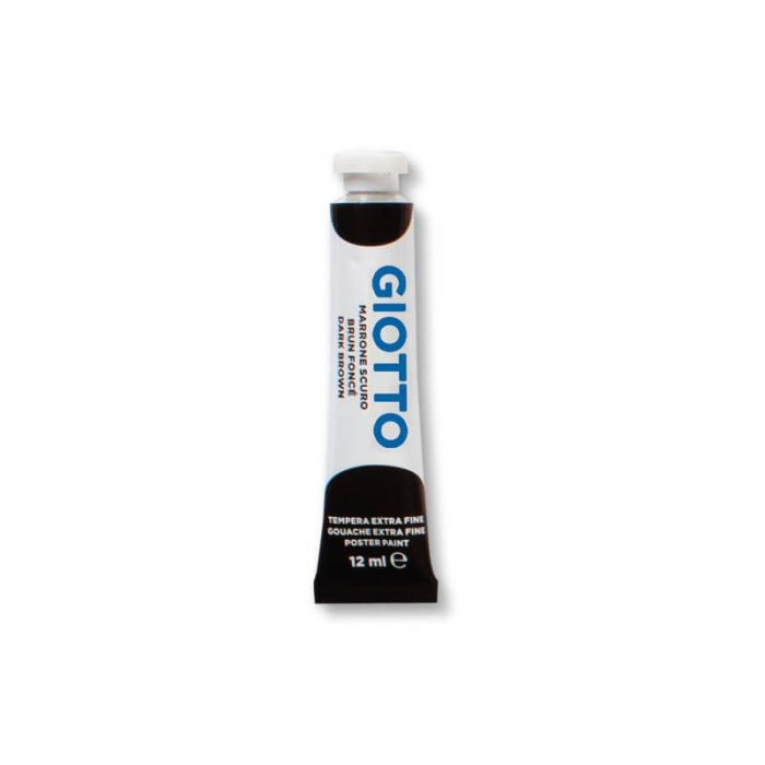Tempera GIOTTO Extra 12 ml marrone scuro 35202300 main product photo