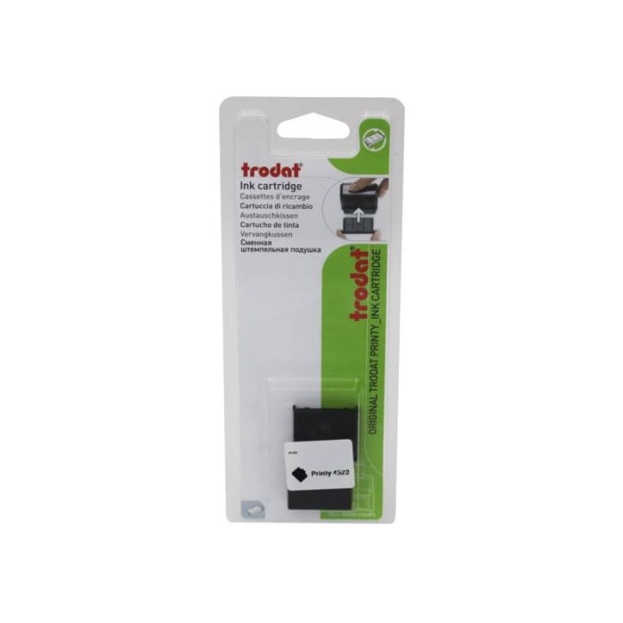 Cartucce di ricambio per PRINTY 4922 Trodat in feltro nero blister da 2 pezzi - 83308 main product photo