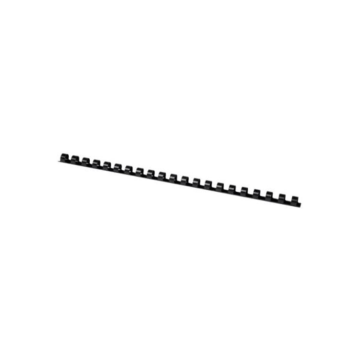 Dorsi a spirale Q-Connect A4 nero 10 mm fino a 65 fogli Conf. 100 pezzi - KF24020 main product photo