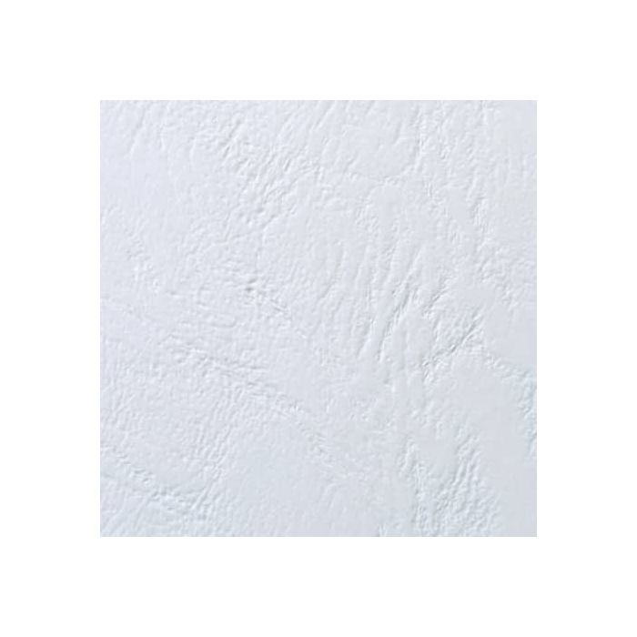 Copertine per rilegatura GBC Leathergrain in cartoncino goffrato a4 bianco conf da 100 copertine - CE040070 main product photo