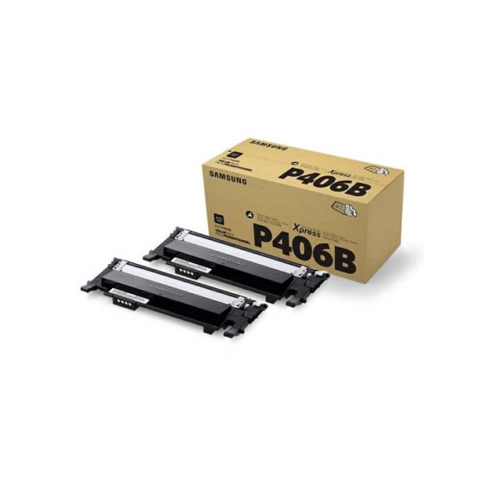 Toner CLT-P406B Samsung nero Conf. 2 - SU374A main product photo