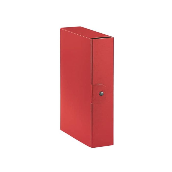 Cartelle portaprogetti Esselte C28 EUROBOX dorso 8 cm presspan biverniciato rosso - 390328160 main product photo