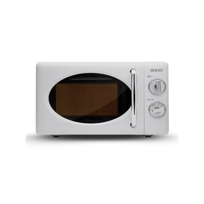 Microonde in alluminio Sogo Vintage 20 litri/700 W bianco - HOR-SS-890-W main product photo