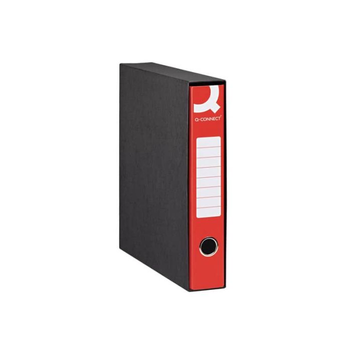 Registratore commerciale con custodia Q-Connect dorso 5 cm - 28,5x31,3 cm - rosso Q/COMM5RO main product photo