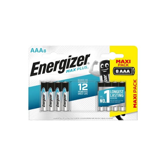 Batterie ENERGIZER Max Plus AAA conf. da 8 - E301322502 main product photo