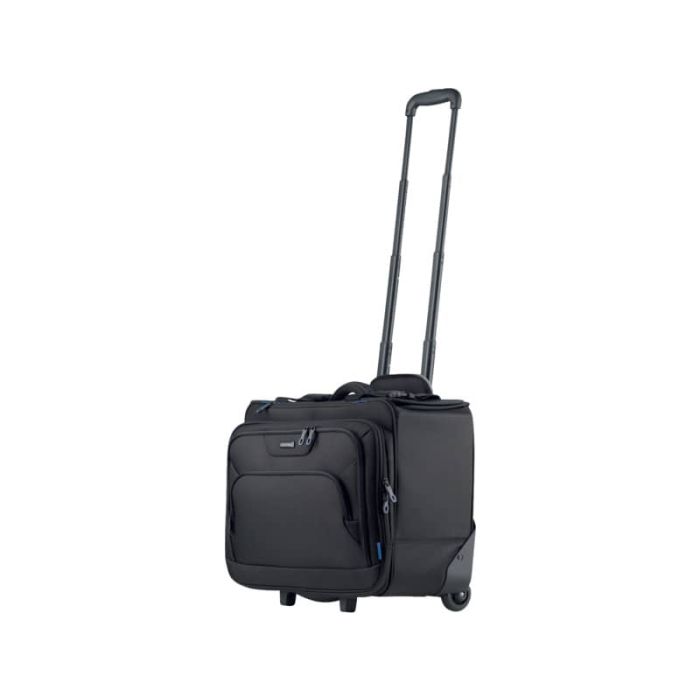 Borsa pilota con trolley Lightpak PIONEER in poliestere 47x27x38 cm nero 46108 main product photo
