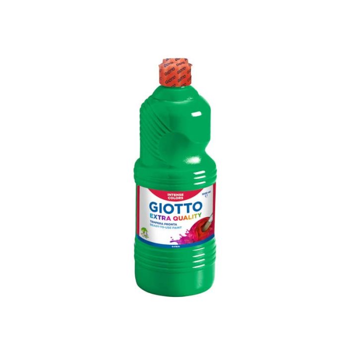 Tempera a base d'acqua GIOTTO Extra Quality flacone 1 lt verde 533412 main product photo