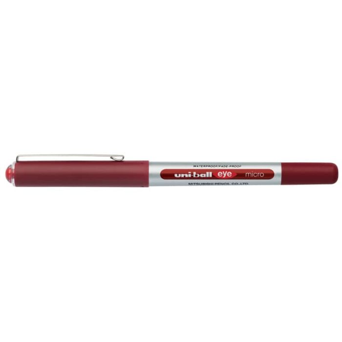 Penna gel con cappuccio EYE 0,5 mm ROSSO M UB150 R main product photo