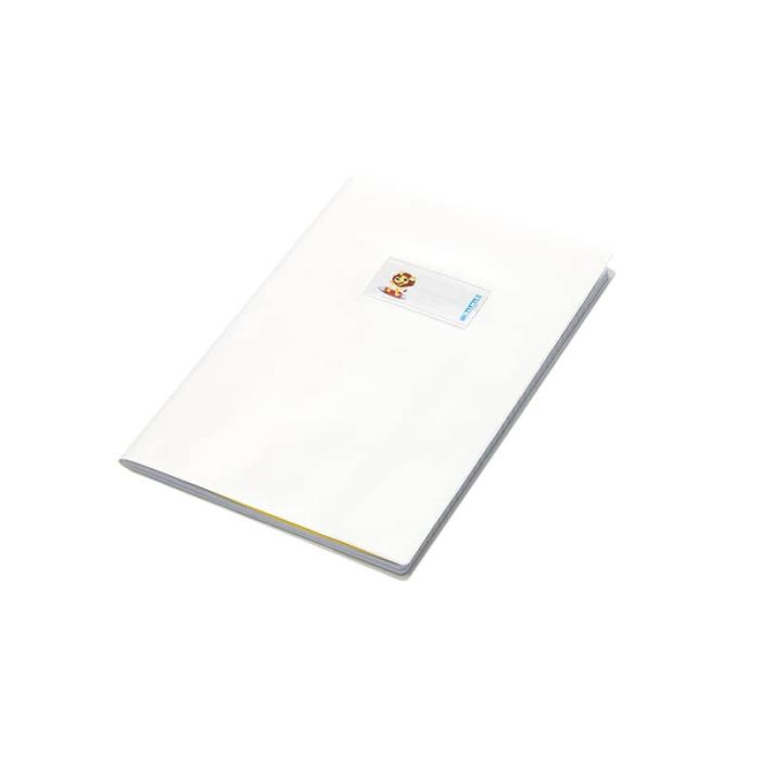 Copriquaderno con etichetta - Coprimaxi Beat A4 in PVC laccato spessore 180 m CoLibrì bianco - PF02020104 main product photo