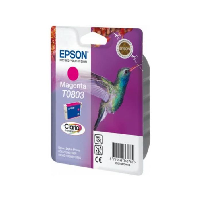 Cartuccia inkjet Colibrì T0803 RS Epson magenta C13T08034011 main product photo