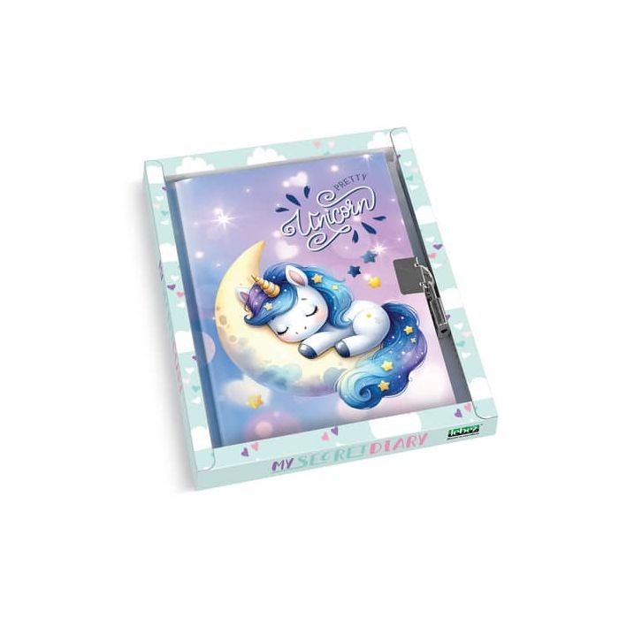 Diario dei segreti Lebez pretty Unicorn 3 soggetti assortiti 81129 main product photo