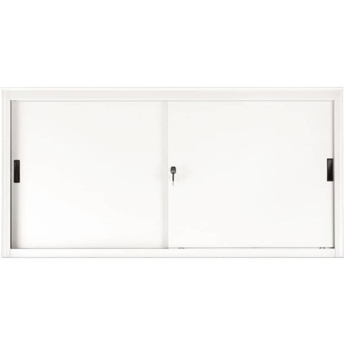 Sopralzo per armadio in metallo a porte scorrevoli Tecnical 2 618S 180x45x85 cm bianco main product photo