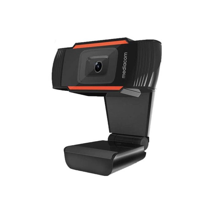 Webcam Mediacom M350 HD 720P nero - risoluzione 1280x720 px - USB 2.0 compatibile Windows e Mac OS - M-WEA350 main product photo