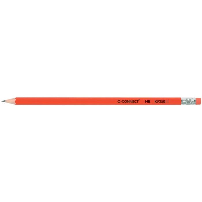 Matita Q-Connect HB con gommino scatola da 12 pezzi - KF25011 main product photo