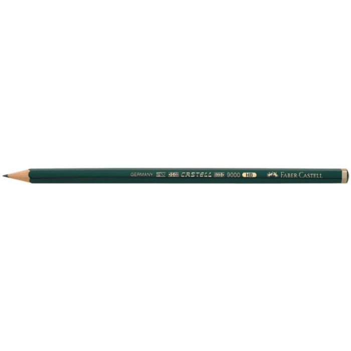 Matita di grafite Faber-Castell CASTELL 9000 HB 119000 main product photo