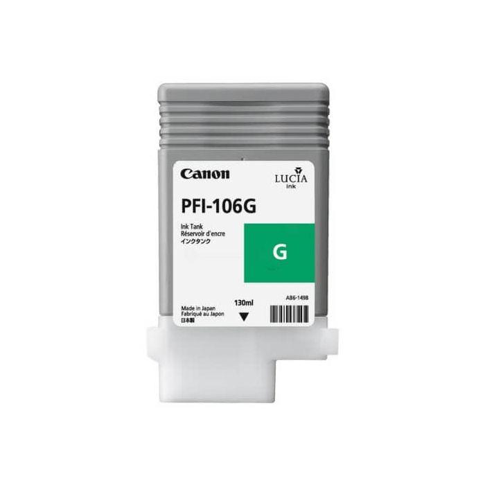 Serbatoio inchiostro PFI-106 Canon verde 6628B001AA main product photo