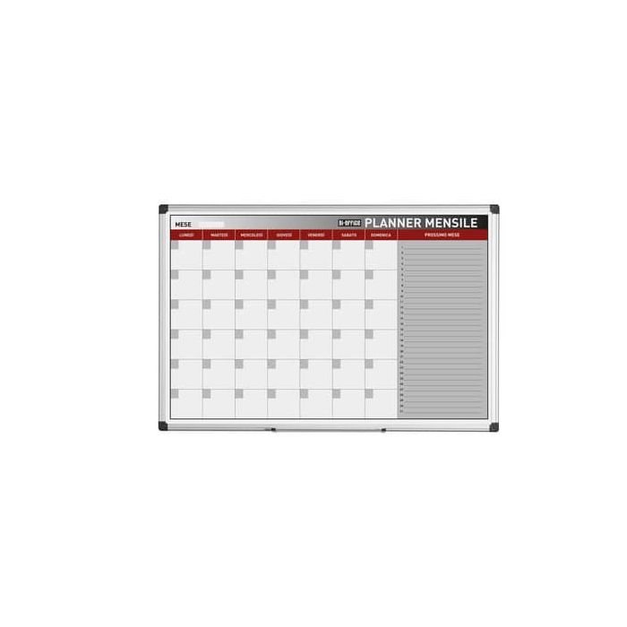 Planning Bi-office mensile magnetico 90x60 cm bianco GA03267170 main product photo