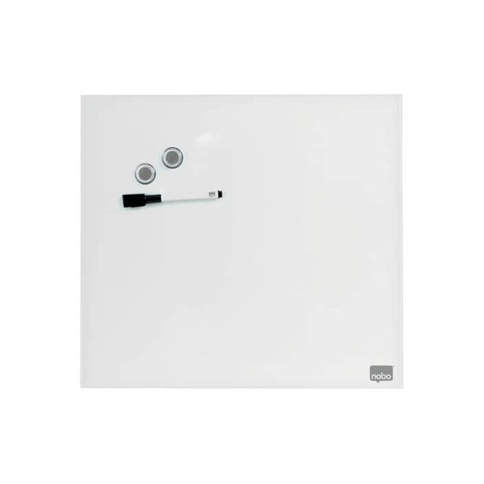 Lavagna bianca magnetica in vetro Nobo Diamond cancellabile 30x30 cm 1903956 main product photo