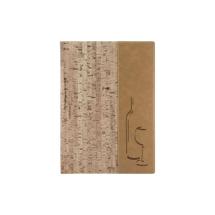 Portamenù carta dei vini design Sughero Securit® Cork in plastica A4 sughero MC-DRWC-CORK main product photo