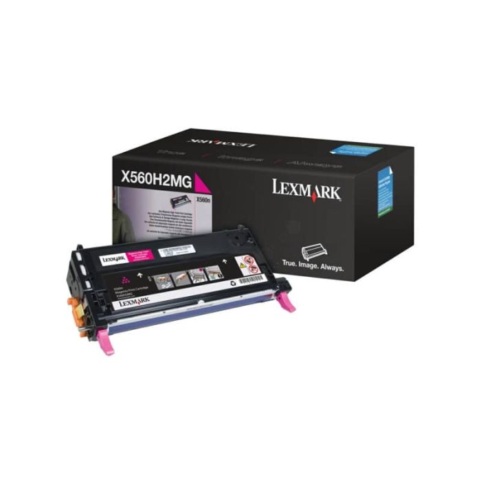 Toner alta resa Lexmark magenta X560H2MG main product photo