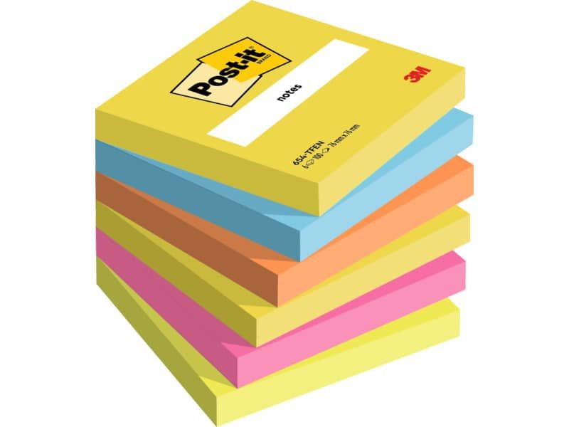 Foglietti riposizionabili colorati Post-it® Notes Cubo Neon assortiti 2030 U