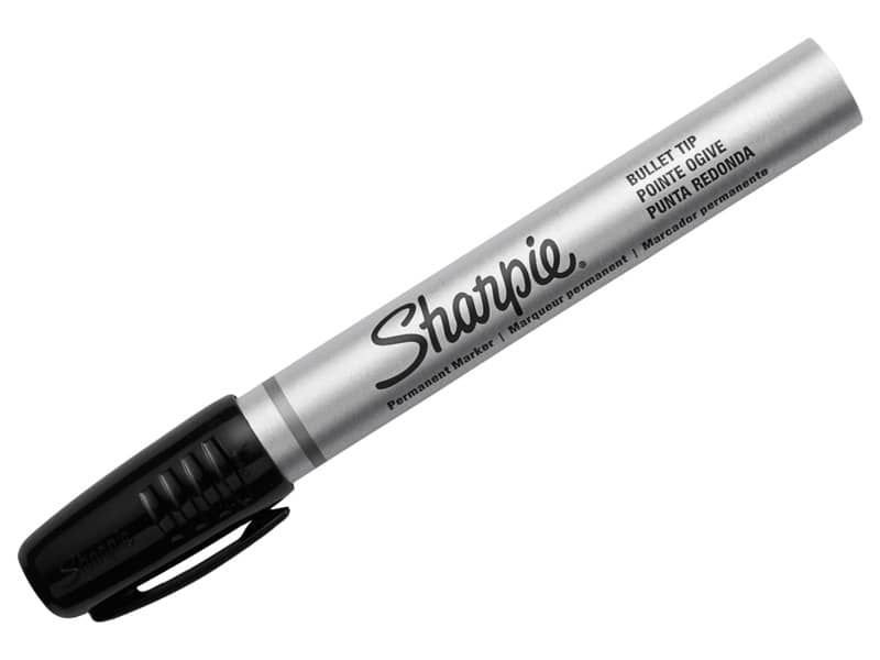 Marcatore permanente Sharpie Metal Magnum punta a scalpello Large