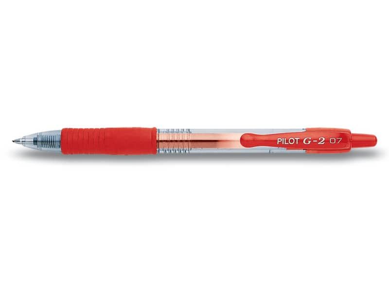 Penna a sfera a scatto Pilot BPS Matic punta fine 0,7 mm rosso 001627