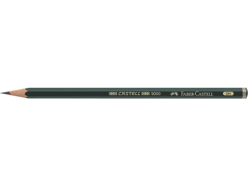 Matita esagonale Faber-Castell CASTELL 9000 (2H)