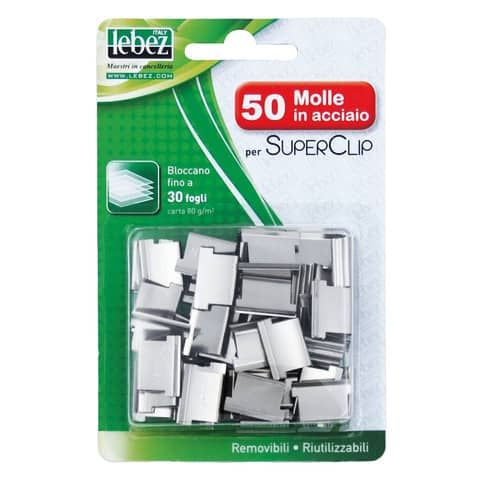 Ricarica Molle lebez acciaio conf. 50 pezzi 1061 a soli 4.73 € su