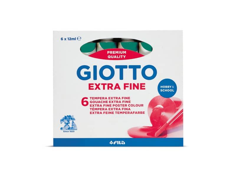 Tempere GIOTTO Extra 12 ml verde Veronese 35201300 a soli 1.18