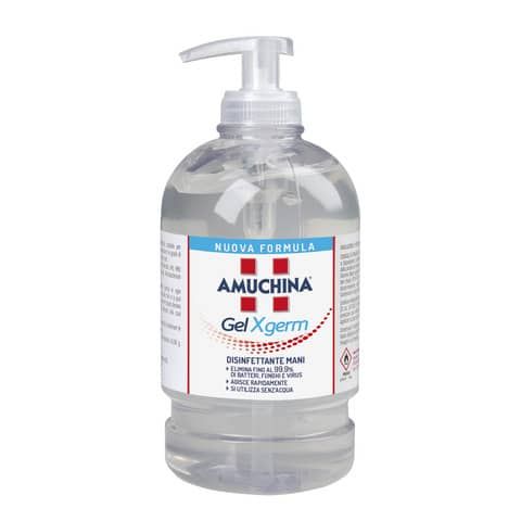 Disinfettante mani Amuchina Gel X-Germ 500 ml - 419626 a soli 11.49 € su