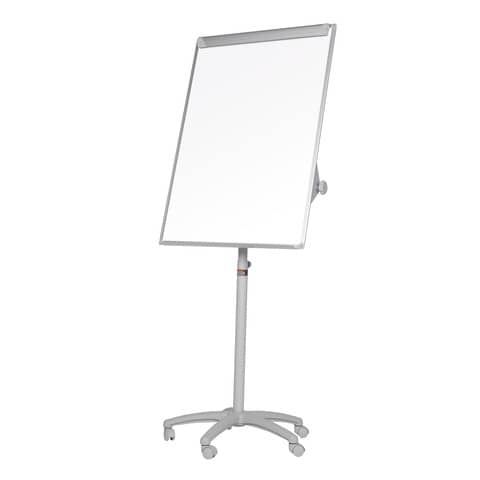 Lavagna magnetica a fogli mobili con 5 ruote Q-Connect cancellabile 70x100  cm bracci estensibili bianco - EA4806176GR a soli 304.46 € su