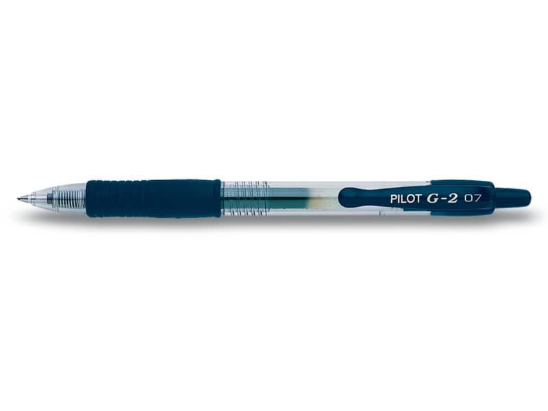 Penna a sfera a scatto Pilot G-2 0,7 mm blu scuro 001489 a soli 2.59 € su