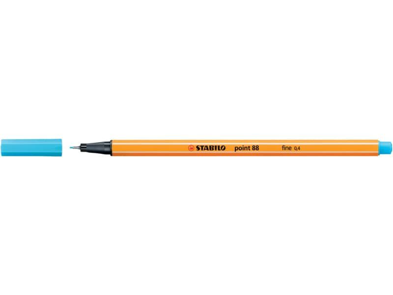 Fineliner Stabilo Point 88 0,4 mm azzurro - 88/57 a soli 1 € su