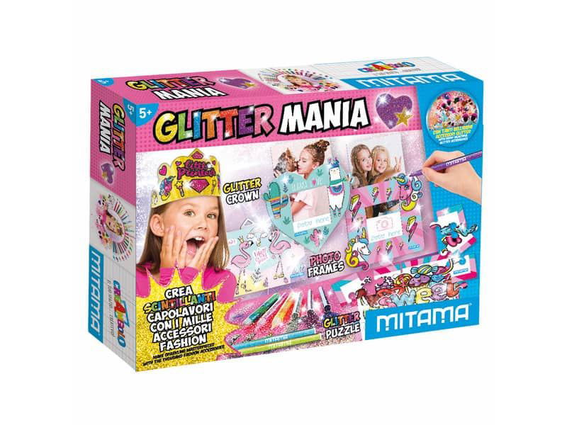 Glitter Mania Mitama pennarelli + accessori - colori assortiti