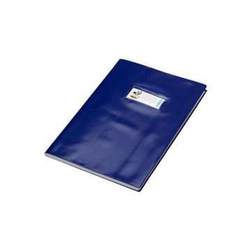 Copriquaderno con etichetta - Coprimaxi Beat A4 in PVC laccato spessore 180 m CoLibrì blu - PF02020105