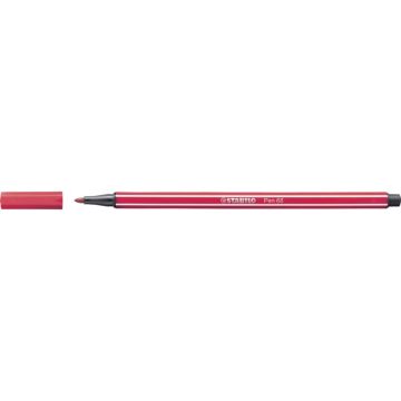 Pennarello Stabilo Pen 68 1 mm rosso scuro - 68/50
