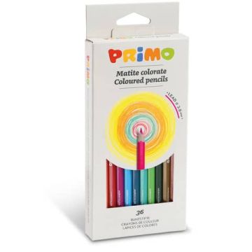 Matite colorate Primo - conf. 36 pz - colori assortiti 5021MAT36E