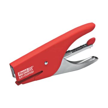 Cucitrice a pinza Rapid S51 SUPREME Soft Grip fino a 15 fogli rosso 10538747