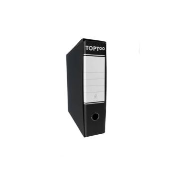 Registratore commerciale con custodia TOPToo dorso 8 cm - 23x30 cm - nero FMCRTU8NE