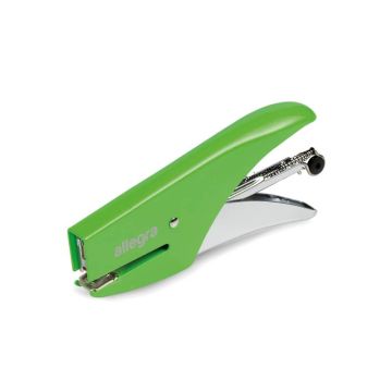 Cucitrice a pinza Allegra Fluo - 200 punti - 15 fogli Iternet verde 0183VE