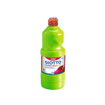 Tempera a base d'acqua GIOTTO Extra Quality flacone 1 lt verde cinabro 533411