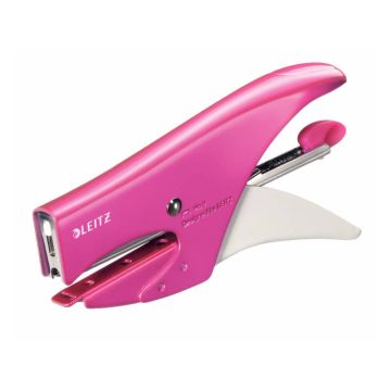 Cucitrice fino a 15 fogli Leitz 5547 WOW fucsia metallizzato 55472023
