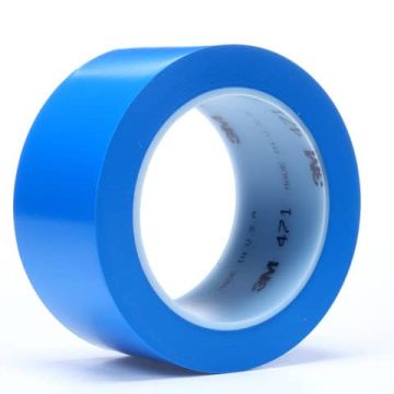 Nastro per segnaletica Scotch rotolo in vinile blu 471 BLU