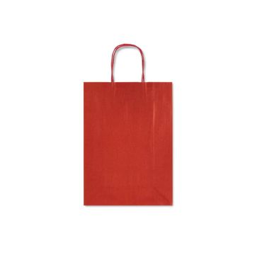 Sacchetti da regalo Rex-Sadoch Allegra tinta unita Dark 22x10x27 cm rosso conf. da 25 - SDF22-551