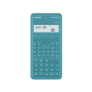 Calcolatrice scientifica FX-220PLUS-2 CASIO con 181 funzioni. Ammessa alla Maturità. verde